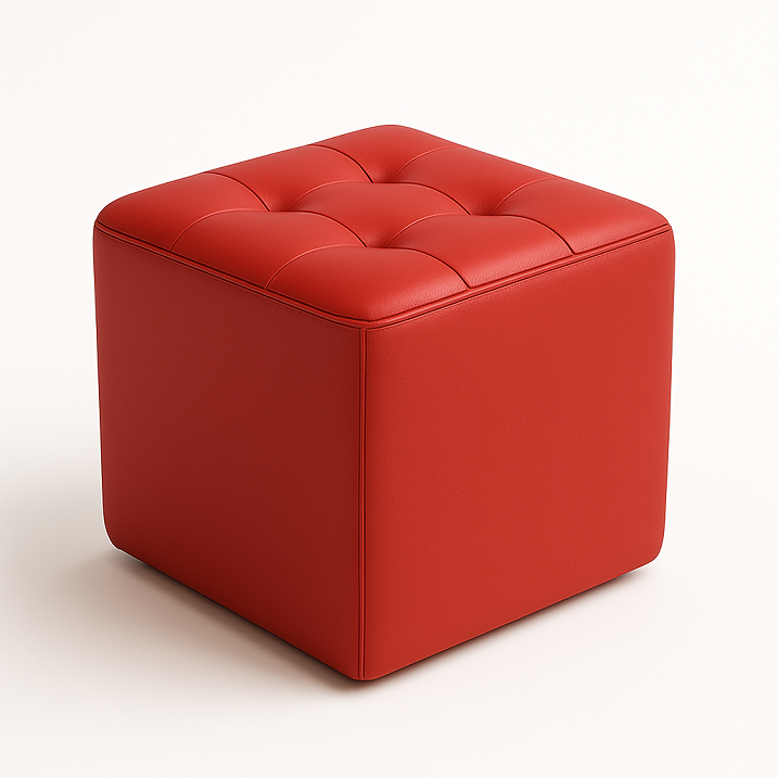 Диван офісний - пуф HAPPY SL (шкірозамінник) MINIMALIST, 320*320*340 мм